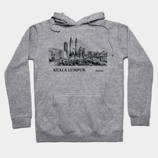 Kuala Lumpur - Malaysia Hoodie by Lakeric